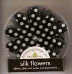 DB SILK FLOWERS - BLACK