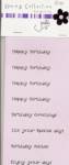 JH FOILED BIRTHDAY GREETINGS