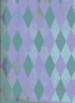 AG1084 12X12 BLUE ARGYLE