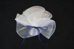 Blue & White Favour with Ribbon