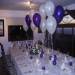 Blue and White Balloons