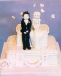 Honeymooners Wedding Cake