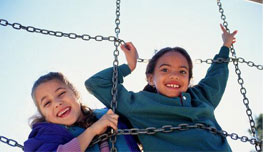 Kids in the park Kids in the park